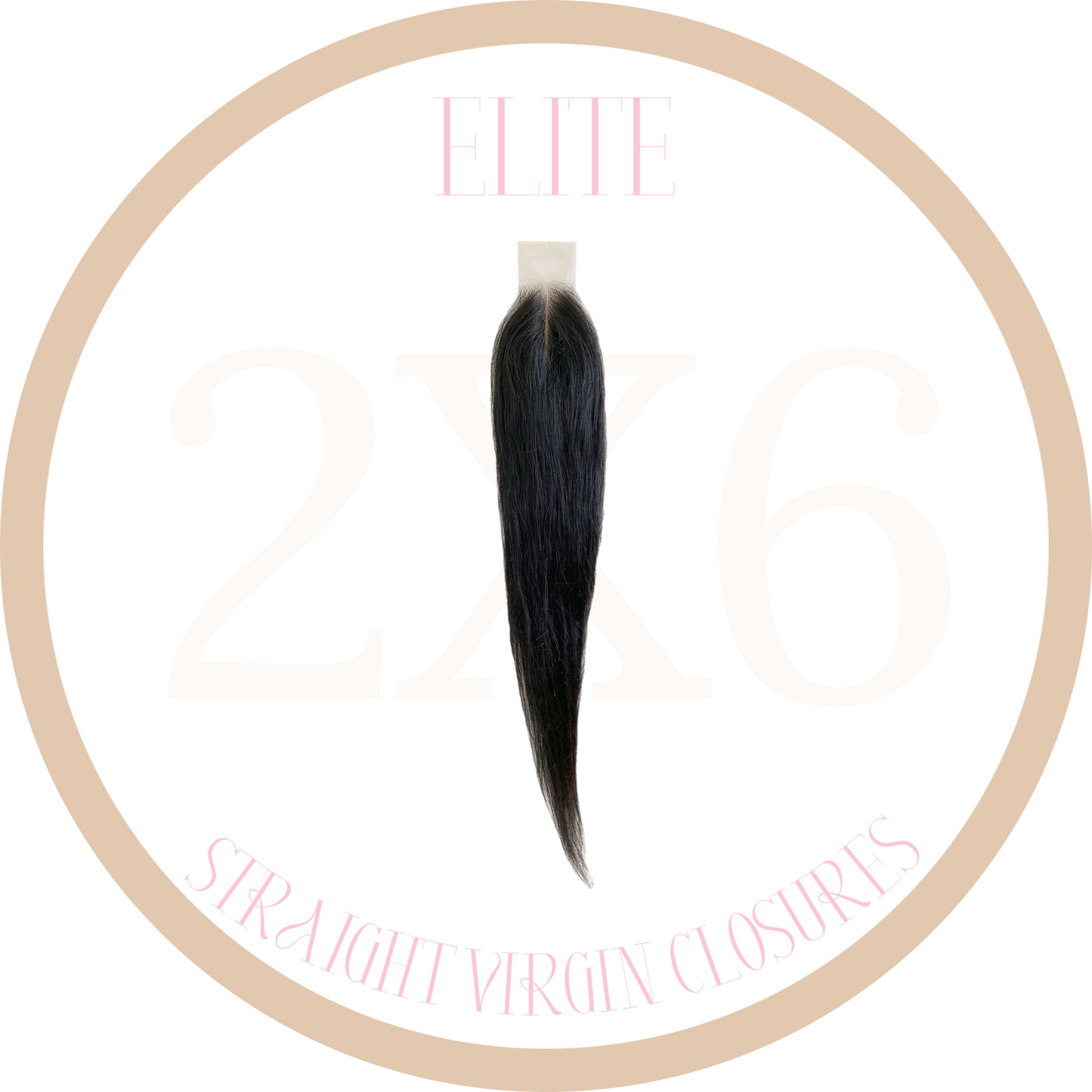 ELITE VIRGIN 2X6 STRAIGHT CLOSURES
