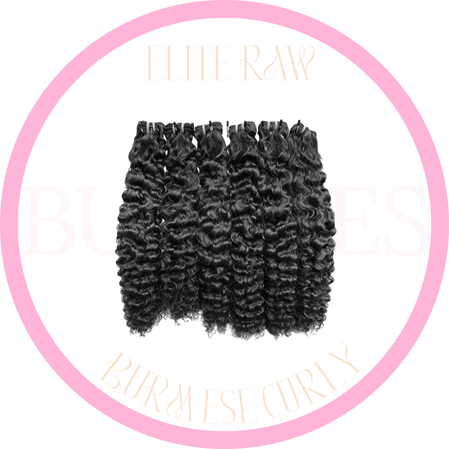 RAW BURMESE CURLY BUNDLES (SINGLE)
