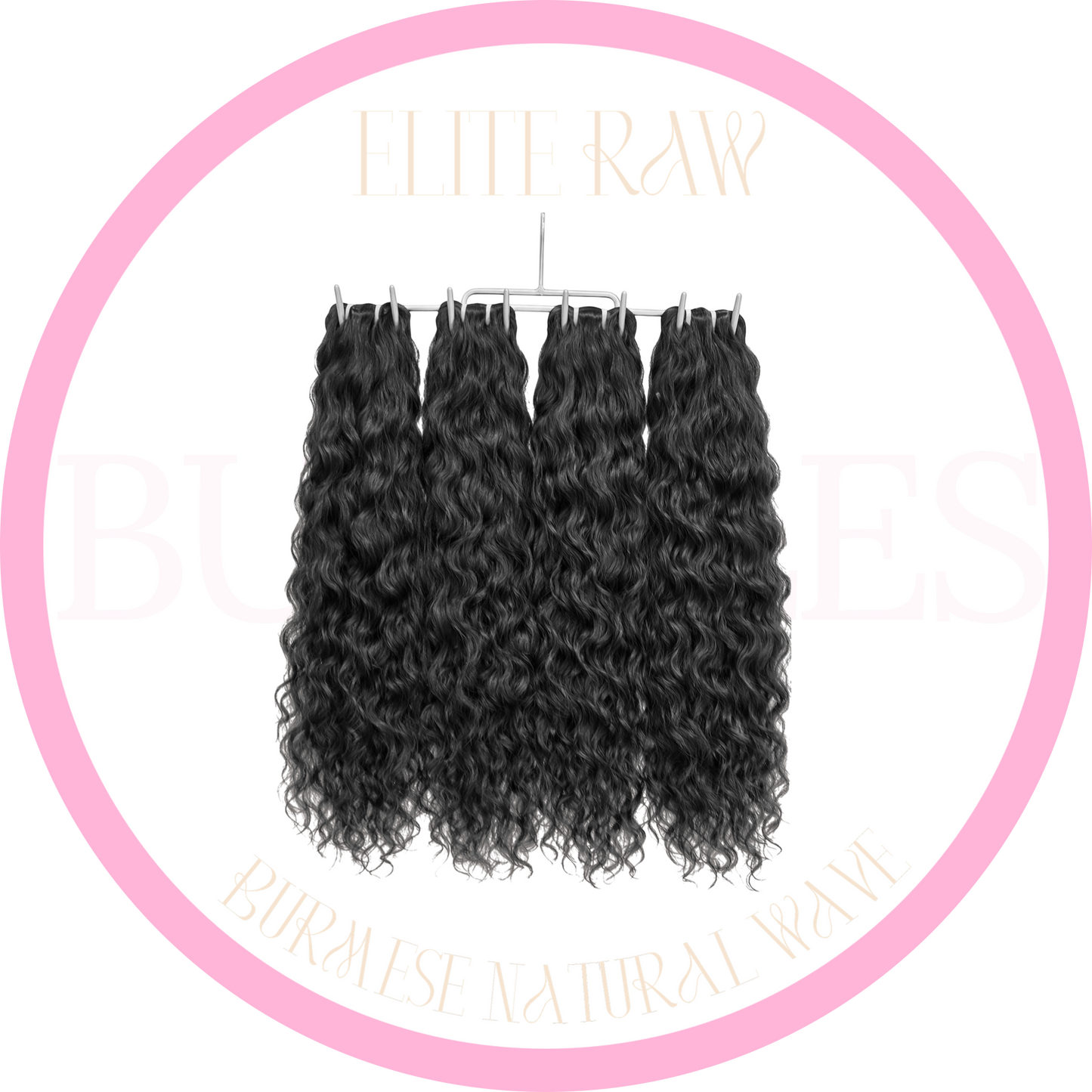 RAW BURMESE NATURAL WAVE BUNDLES (SINGLE)