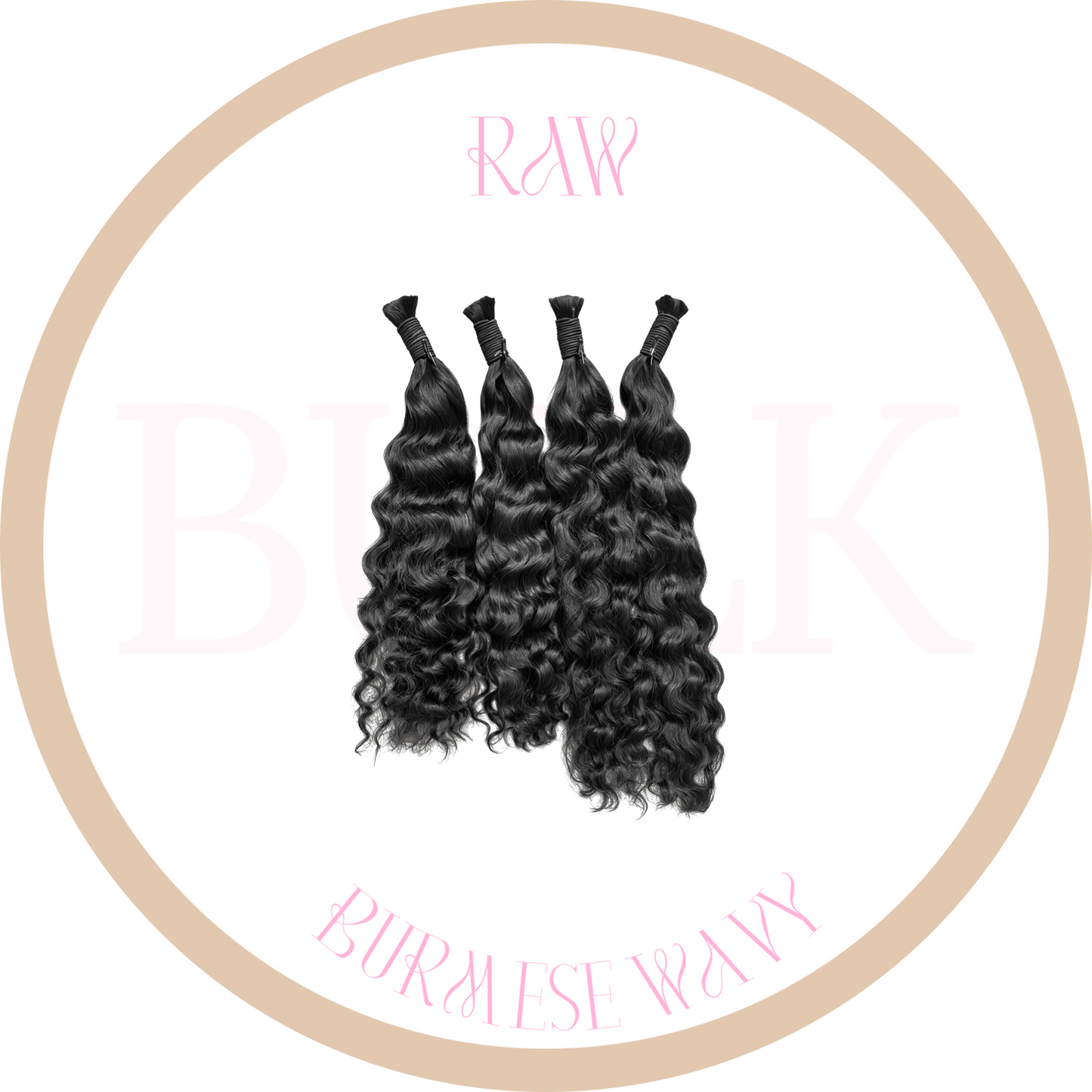 RAW BURMESE WAVY BUNDLES (BULK)